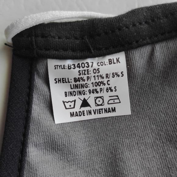 Jaanuu Black Face Mask - Picture 8 of 8